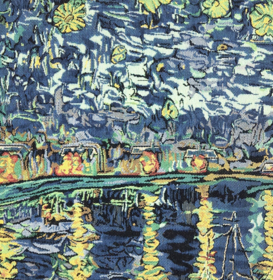Le Rhône (Van Gogh) Tapisseries murales Vincent Van Gogh - Mille Fleurs Tapestries