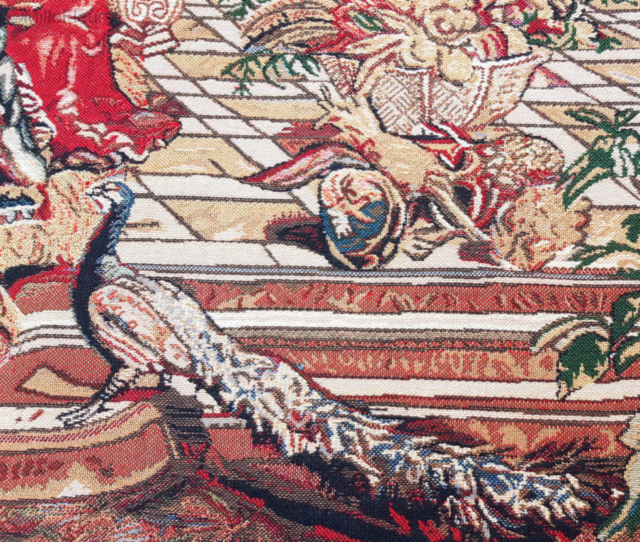 Audiëntie van de Prins Wandtapijten Oriëntalisme - Mille Fleurs Tapestries