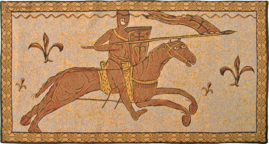 Cressac knight Wall tapestries Medieval Knights - Mille Fleurs Tapestries