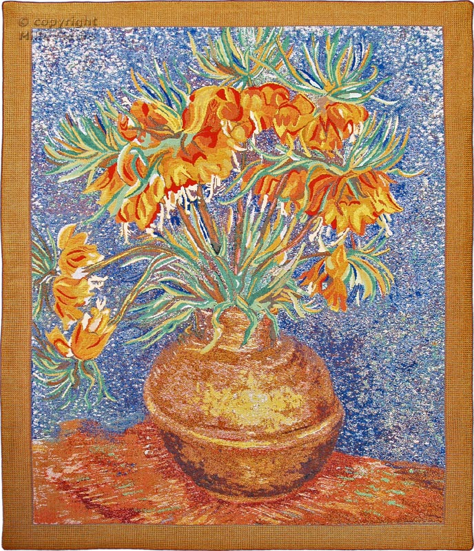 Fritillaria Wandtapijten Vincent Van Gogh - Mille Fleurs Tapestries