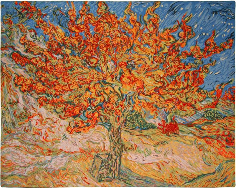 Morera (Van Gogh) Tapices de pared Vincent Van Gogh - Mille Fleurs Tapestries
