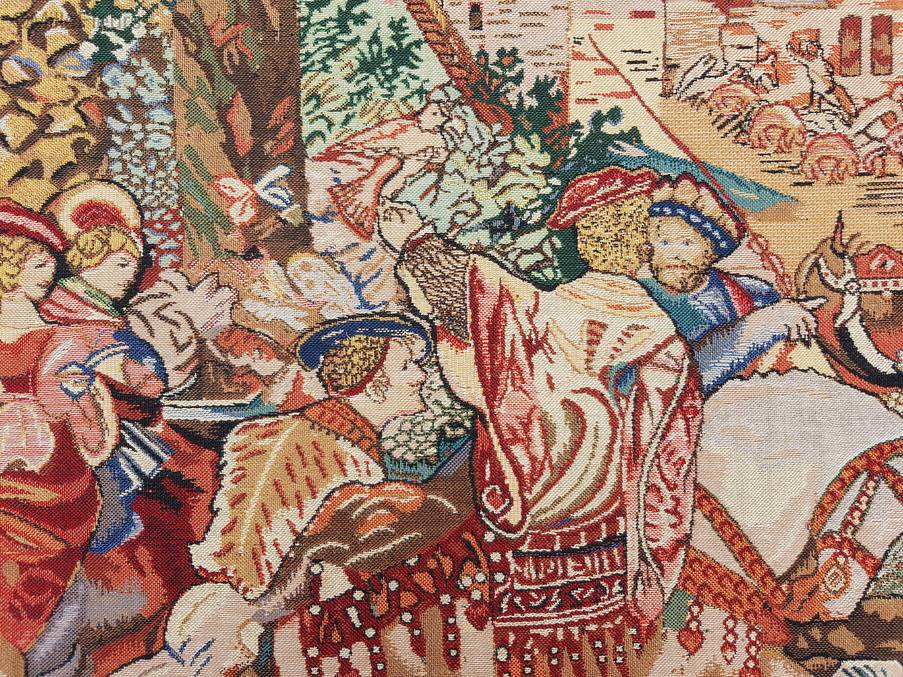 Jacht van Maximiliaan Wandtapijten Renaissance - Mille Fleurs Tapestries