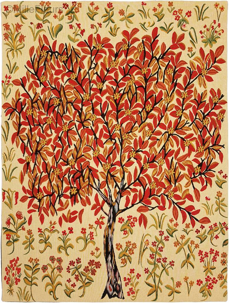 Arbre d'été Tapisseries murales Art Contemporain - Mille Fleurs Tapestries