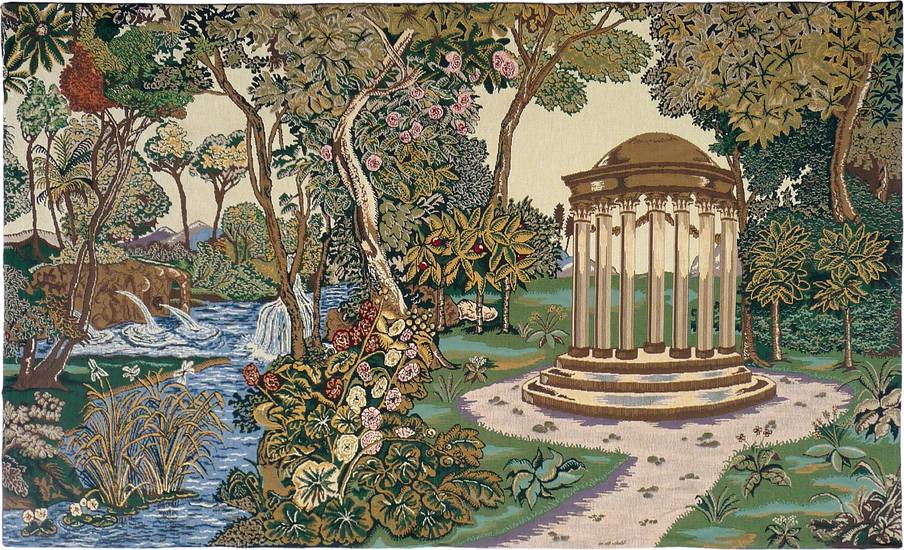 Belvédère Wall tapestries Verdures - Mille Fleurs Tapestries