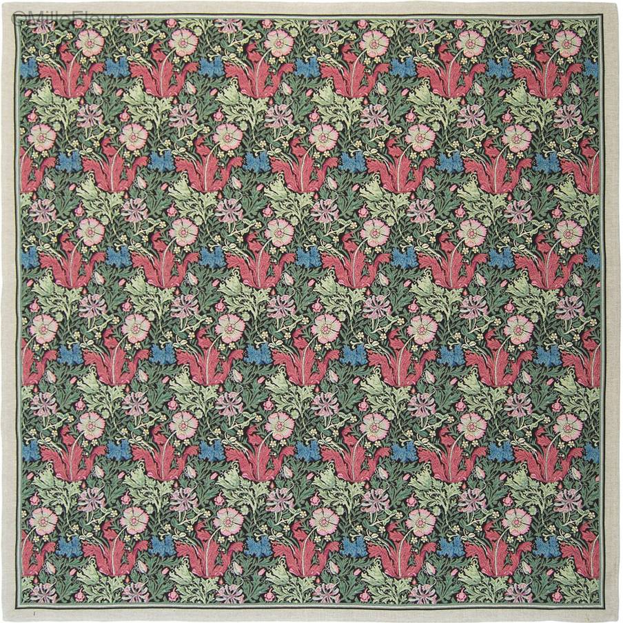 Compton (John Henry Dearle) Throws & Plaids William Morris and Co - Mille Fleurs Tapestries