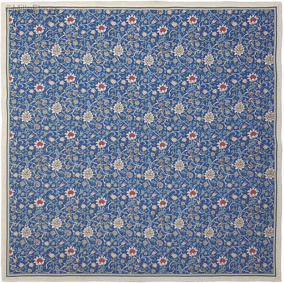 Evenlode (William Morris), bleu clair Plaids William Morris and Co - Mille Fleurs Tapestries