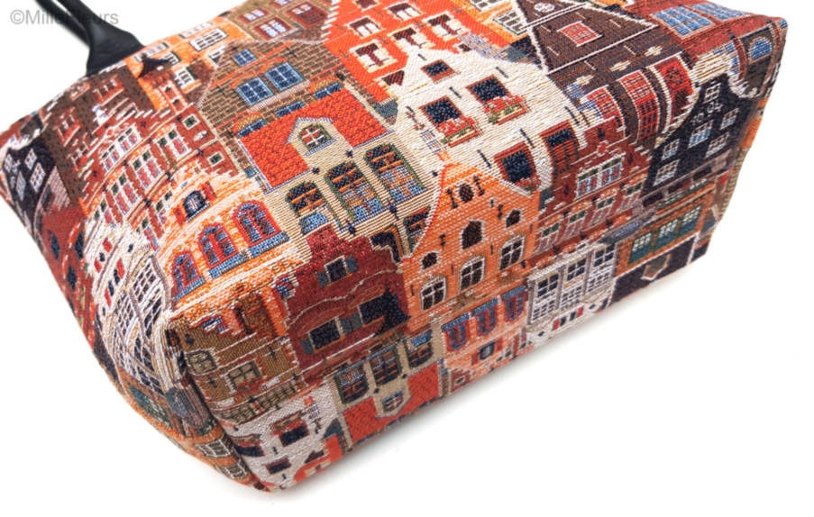 Bruges Facades Bags & purses Bruges - Mille Fleurs Tapestries