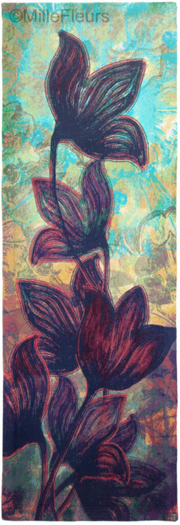 Hazy Sky Wandtapijten Hedendaagse Kunstwerken - Mille Fleurs Tapestries