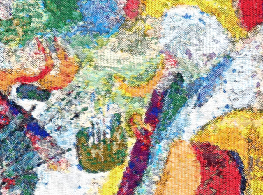 Composition VII Wall tapestries Masterpieces - Mille Fleurs Tapestries