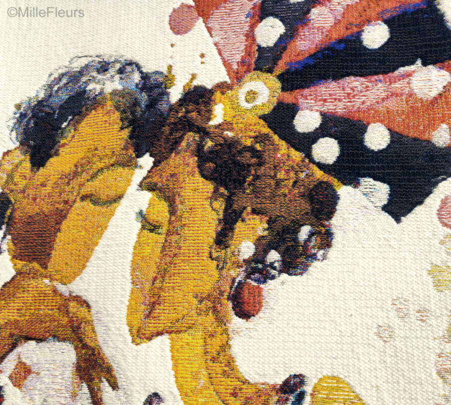 Color of Vegas Limited Edition of 12 Wandtapijten Hedendaagse Kunstwerken - Mille Fleurs Tapestries