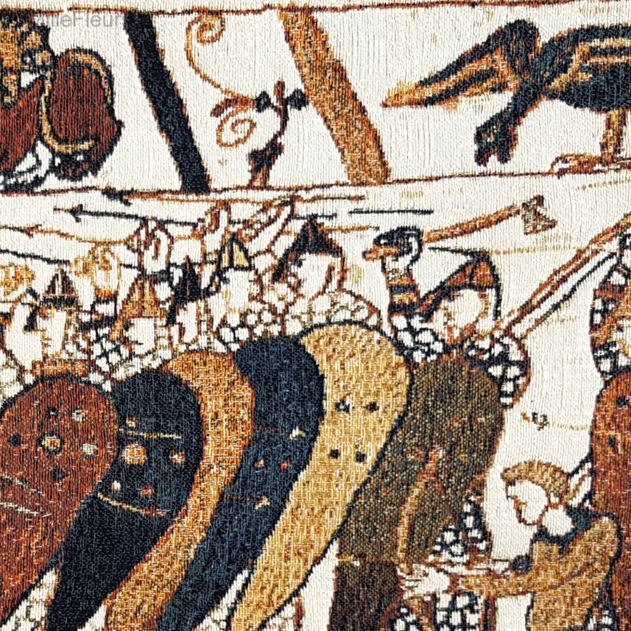 De Veldslag Sierkussens Wandtapijt van Bayeux - Mille Fleurs Tapestries