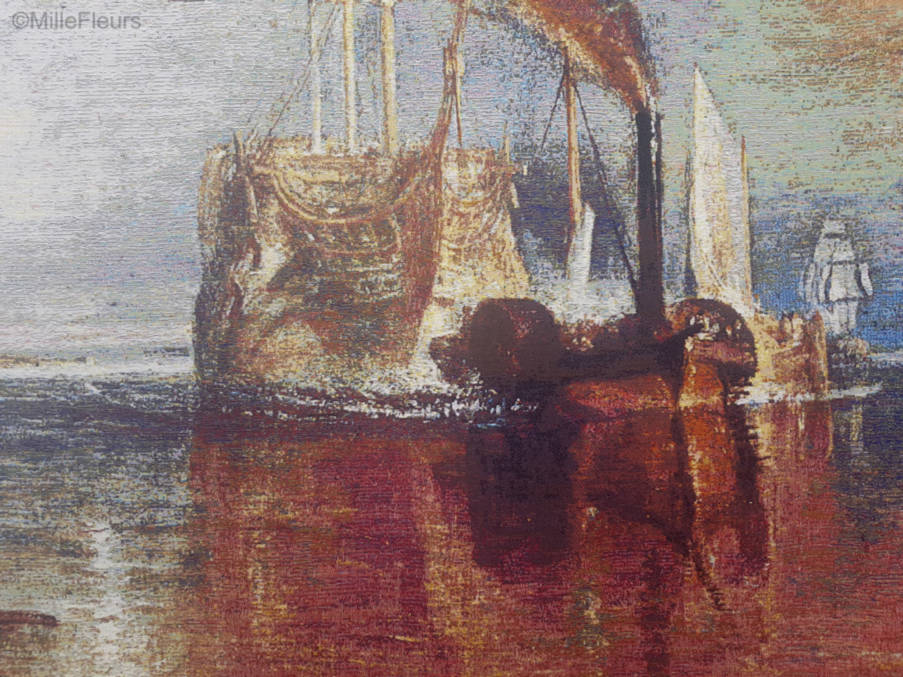 The Fighting Temeraire (William Turner) Tapisseries murales Cartes et Nautiques - Mille Fleurs Tapestries