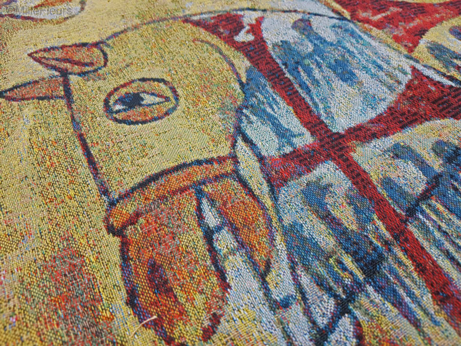 Chevalier Médiéval Tapisseries murales Chevaliers Médiévaux - Mille Fleurs Tapestries