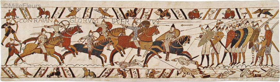 Batalla de Hastings Tapices de pared Tapiz de Bayeux - Mille Fleurs Tapestries