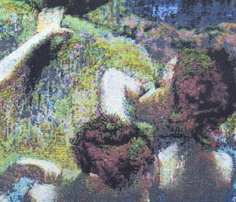 Blue Dancers Wall tapestries Masterpieces - Mille Fleurs Tapestries