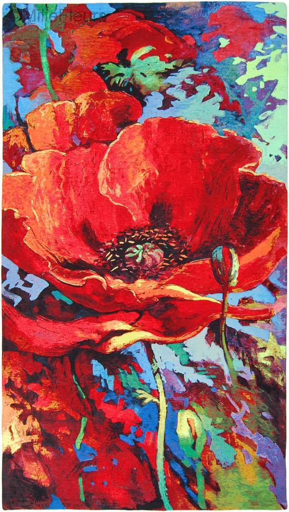 Awakening Wandtapijten Simon Bull - Mille Fleurs Tapestries