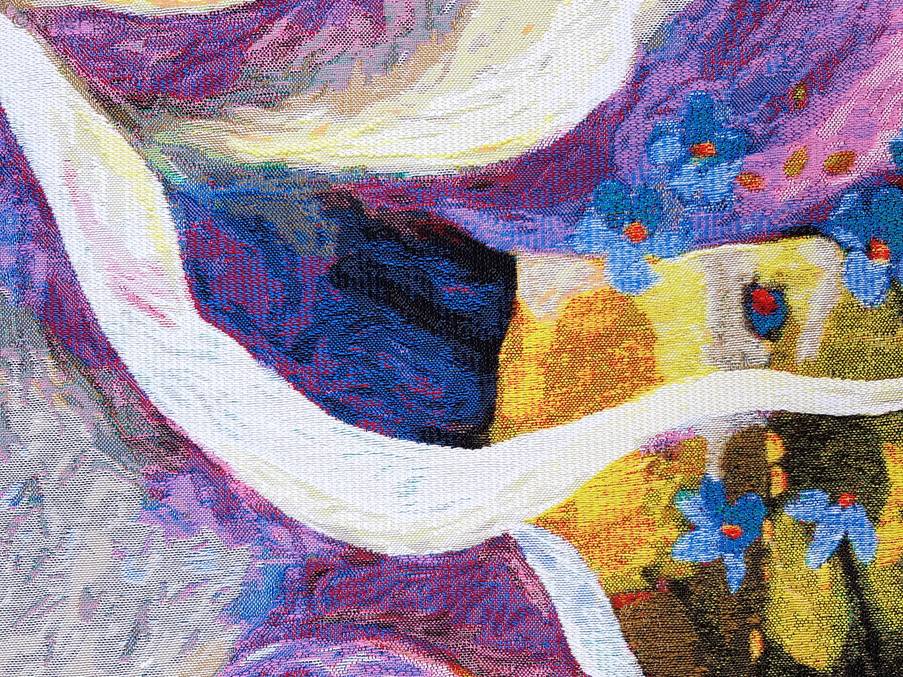 Morning Flower Wall tapestries Simon Bull - Mille Fleurs Tapestries