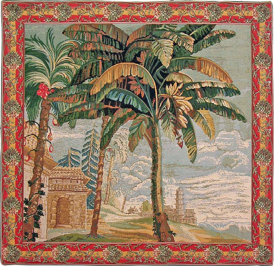 Palmier Tapisseries murales Orientalisme - Mille Fleurs Tapestries