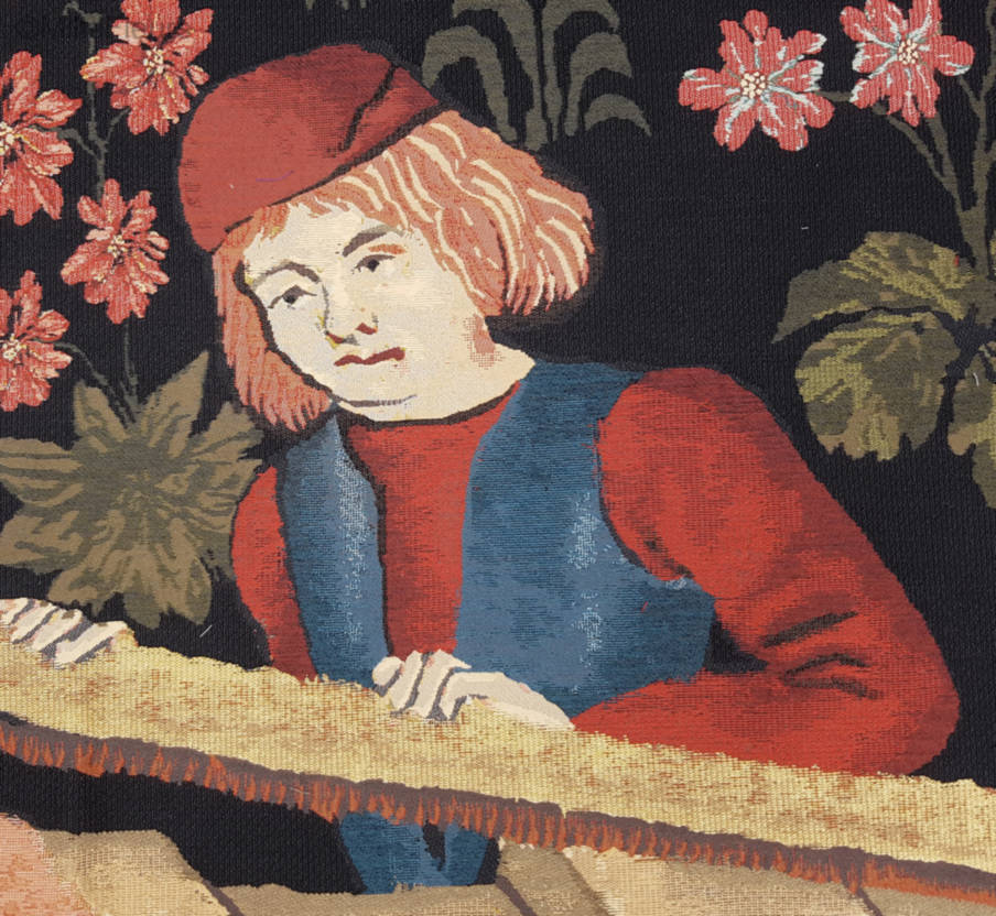 Wijnmakers Wandtapijten Zeer Grote Wandtapijten - Mille Fleurs Tapestries