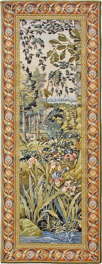 Iris Wall tapestries Verdures - Mille Fleurs Tapestries