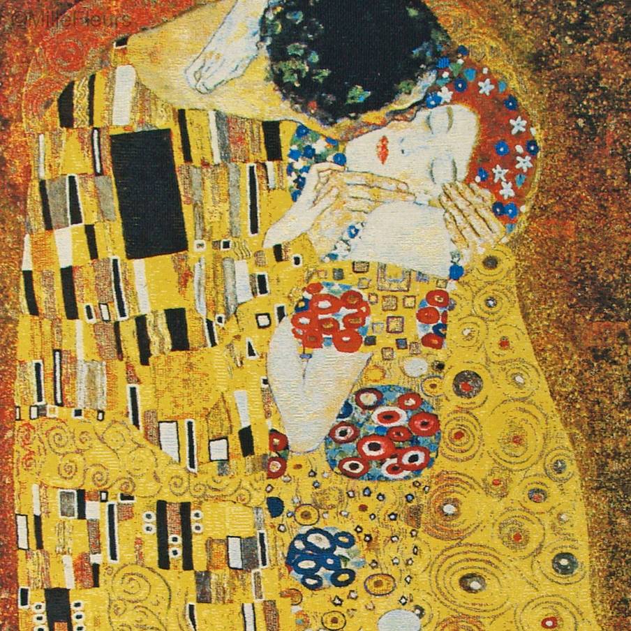 Le Baiser (Klimt) Tapisseries murales Gustav Klimt - Mille Fleurs Tapestries