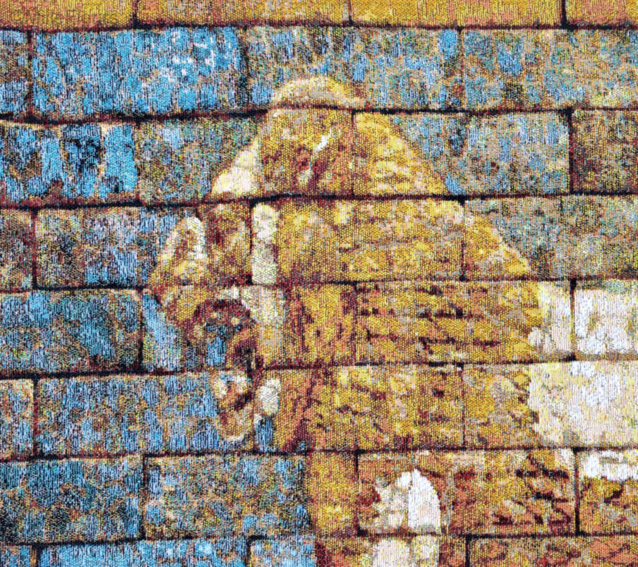 Lion of Babylon Wall tapestries Ancient Art - Mille Fleurs Tapestries