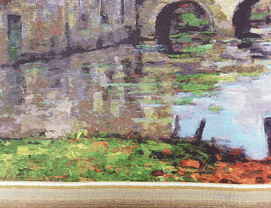 Minnewater in Bruges (Lake of Love) Wall tapestries City of Bruges - Mille Fleurs Tapestries