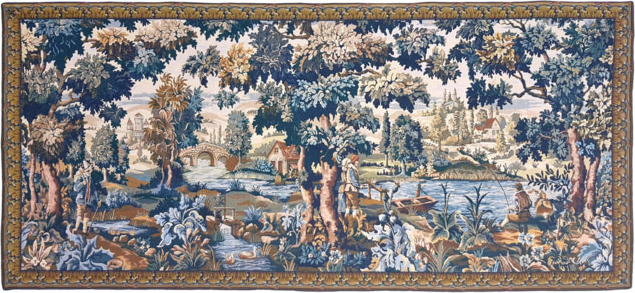 Flemish Landscape Wall tapestries Verdures - Mille Fleurs Tapestries