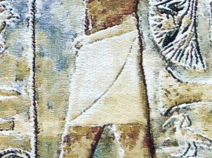 Saqqarah Offerings Wall tapestries Ancient Art - Mille Fleurs Tapestries
