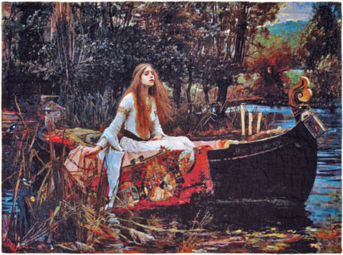 Dame van Shalott (Waterhouse)