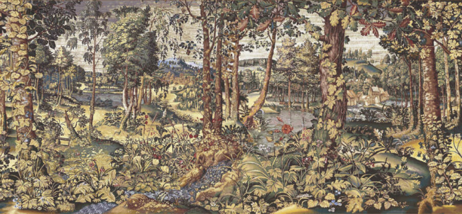 Bosland Wandtapijten Verdures - Mille Fleurs Tapestries