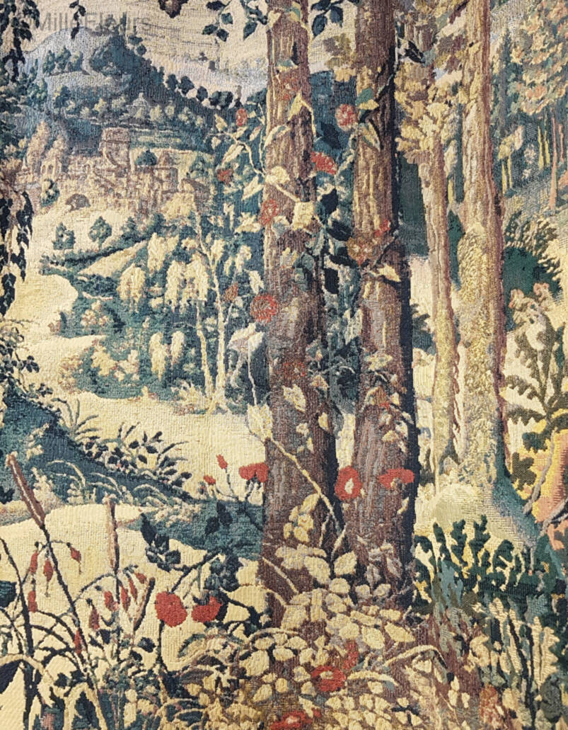 Bosland Wandtapijten Verdures - Mille Fleurs Tapestries