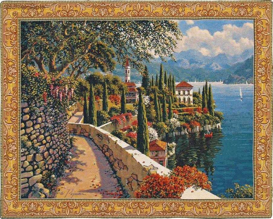 Varenna Vista Wall tapestries Bob Pejman - Mille Fleurs Tapestries