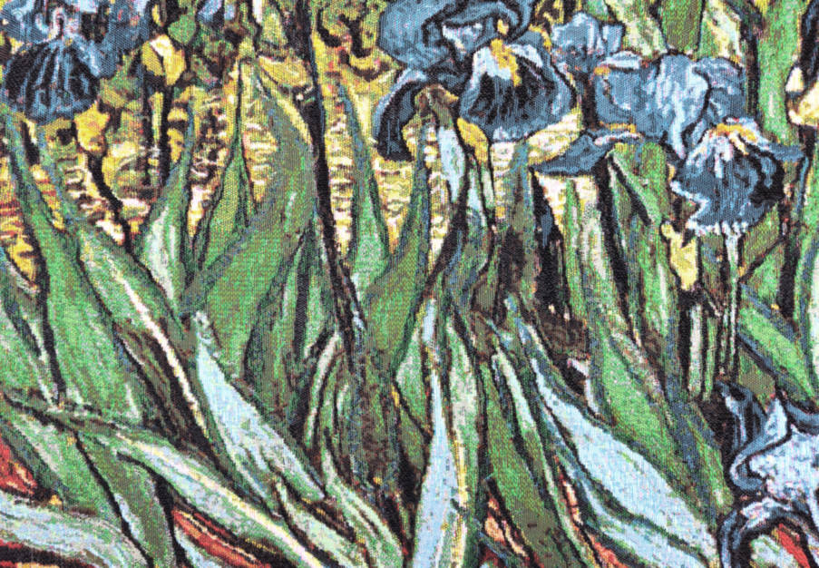 Irises (Van Gogh) Wall tapestries Vincent Van Gogh - Mille Fleurs Tapestries