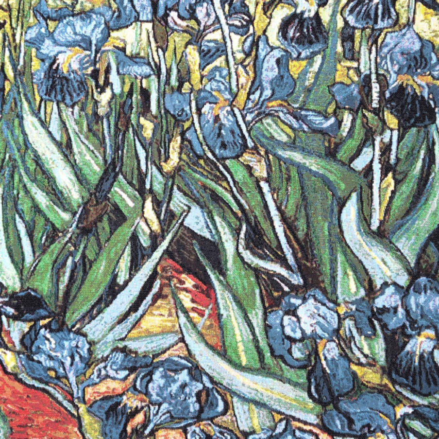Irissen (Van Gogh) Wandtapijten Vincent Van Gogh - Mille Fleurs Tapestries