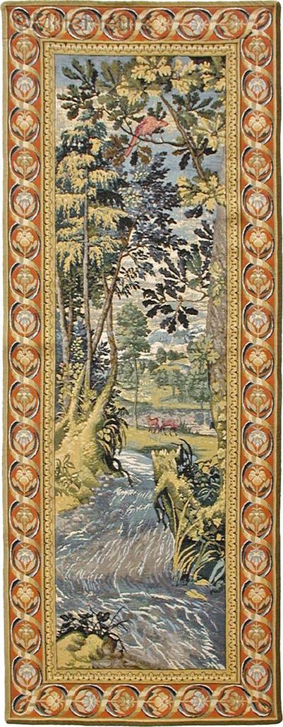 Woody Tapices de pared Verdure - Mille Fleurs Tapestries