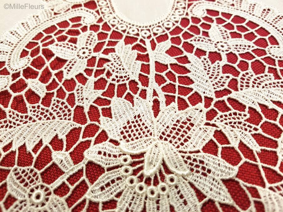 Ovaal Kant Guipure Kantwerk - Mille Fleurs Tapestries