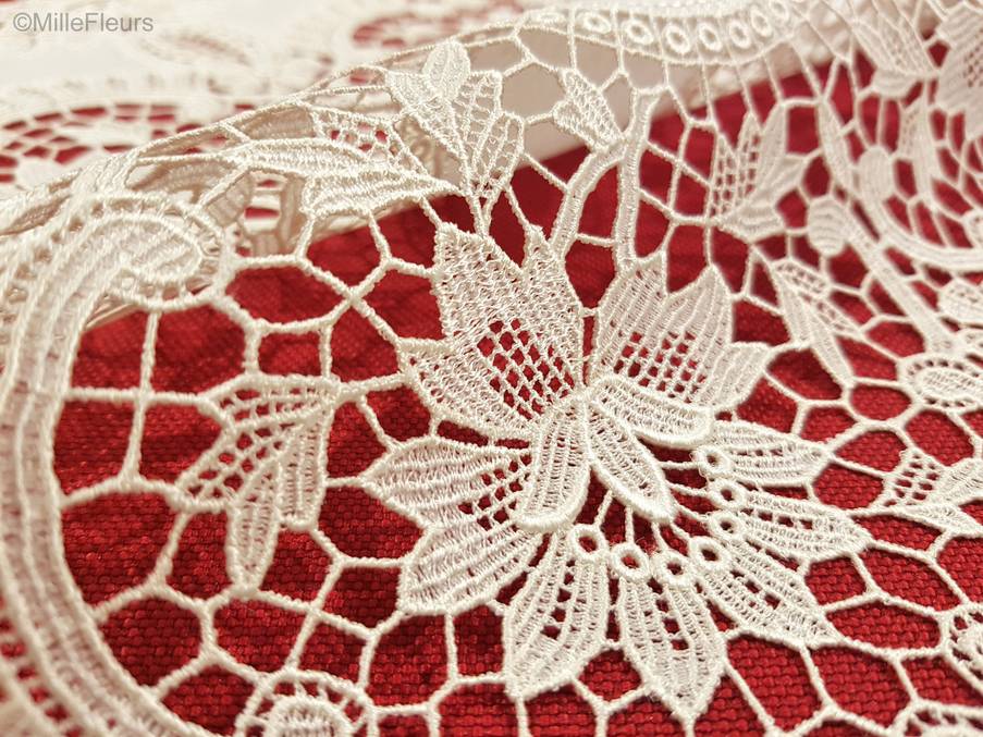 Rond Kant Guipure Kantwerk - Mille Fleurs Tapestries