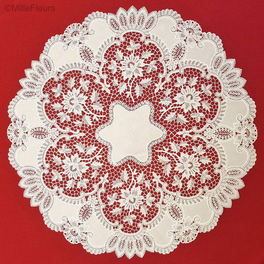 Rond Kant Guipure Kantwerk - Mille Fleurs Tapestries