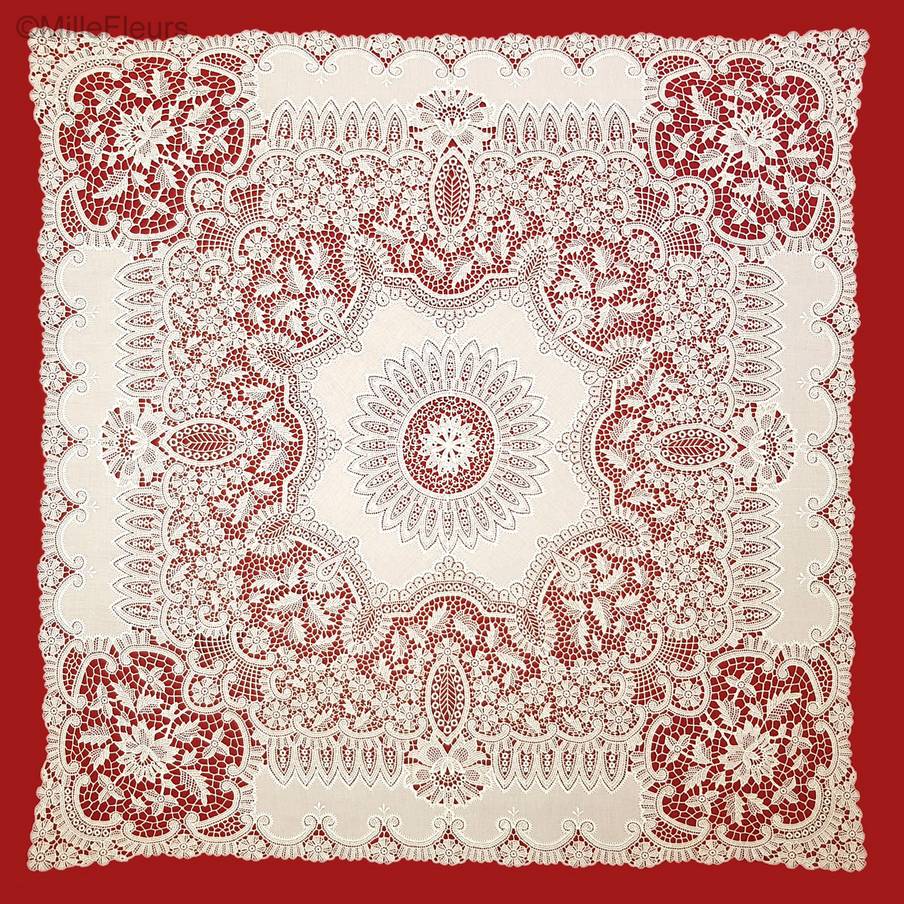 Vierkant Kant Guipure Kantwerk - Mille Fleurs Tapestries