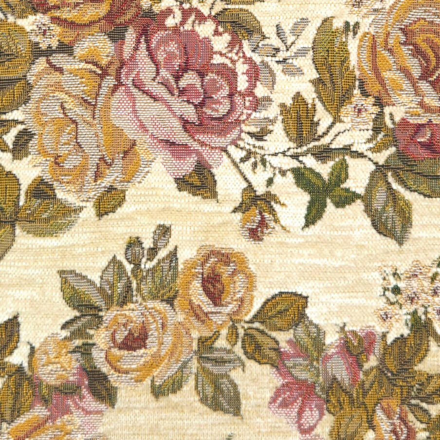Vermont, ivoor/beige Sierkussens Bloemen klassiek - Mille Fleurs Tapestries