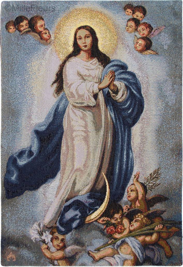 Assumption of Mary Wall tapestries Religious - Mille Fleurs Tapestries