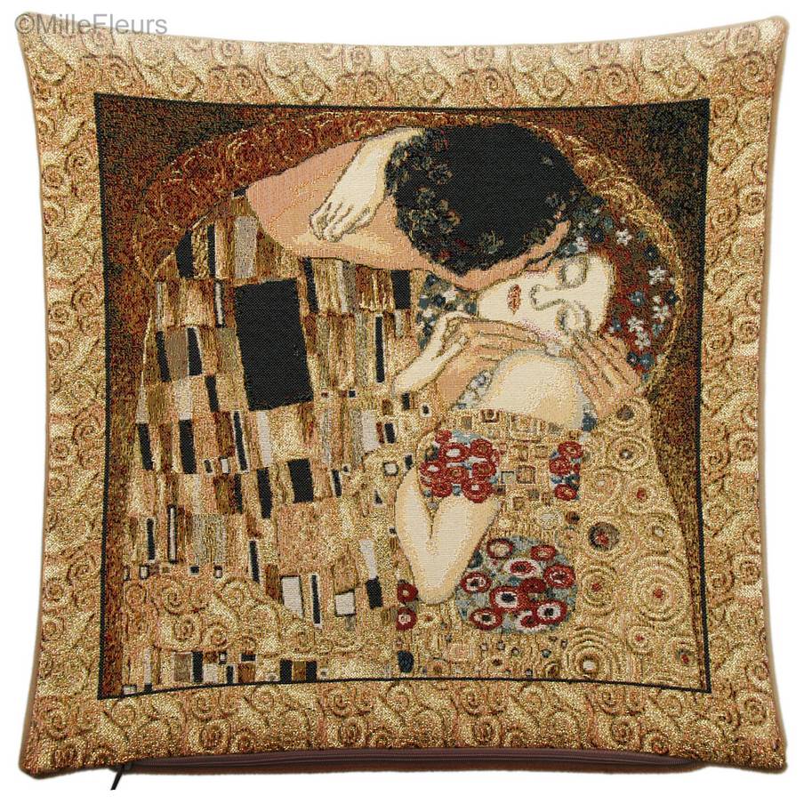 The Kiss (Klimt) Tapestry cushions Gustav Klimt - Mille Fleurs Tapestries