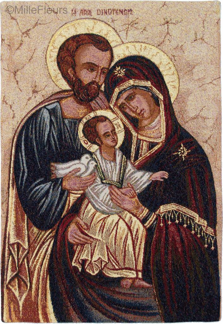 Holy Family Wall tapestries Religious - Mille Fleurs Tapestries