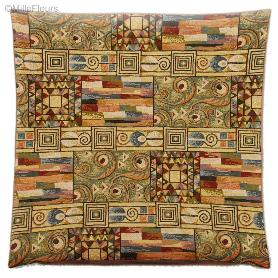 Ornaments (Klimt) Tapestry cushions Gustav Klimt - Mille Fleurs Tapestries