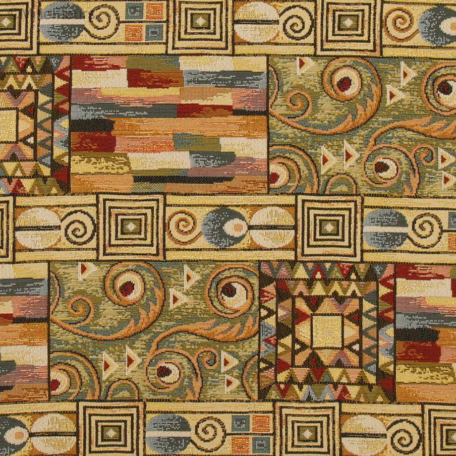 Ornaments (Klimt) Tapestry cushions Gustav Klimt - Mille Fleurs Tapestries