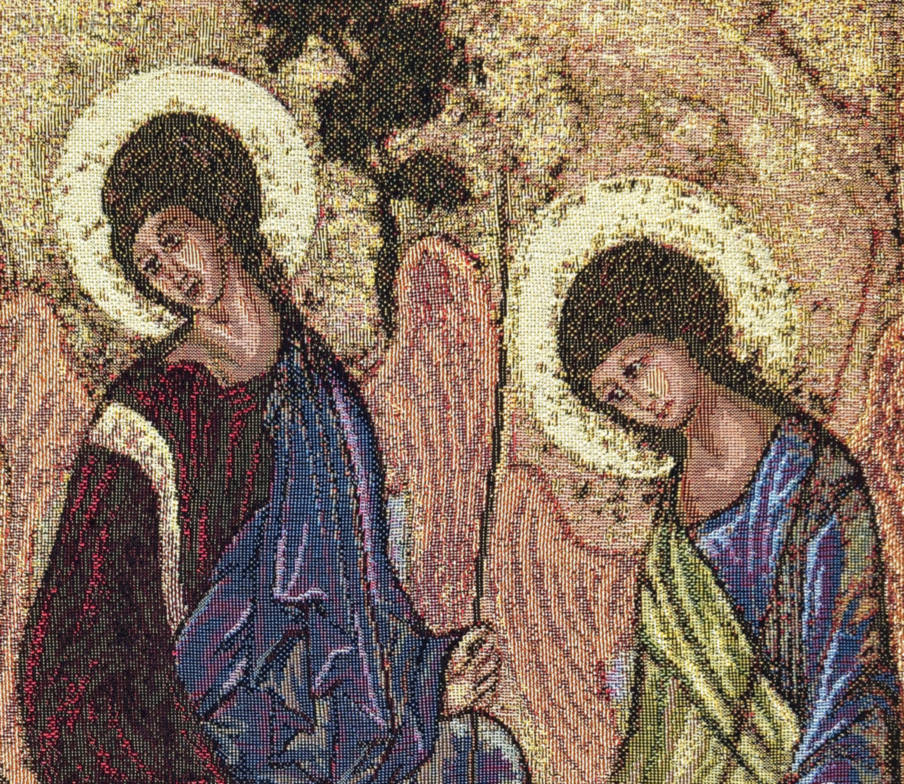 De Drie-eenheid Wandtapijten Religieus - Mille Fleurs Tapestries