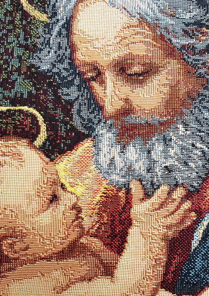 Jozef van Nazareth Wandtapijten Religieus - Mille Fleurs Tapestries