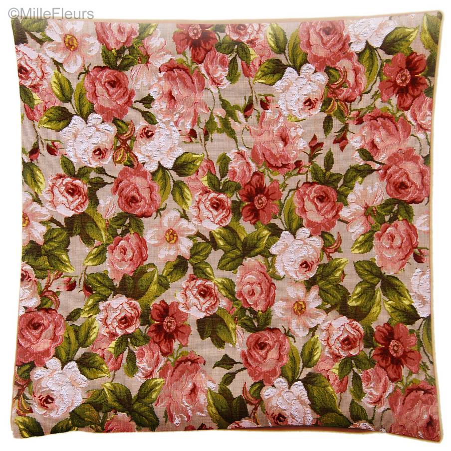 Roses Housses de coussin *** liquidation *** - Mille Fleurs Tapestries