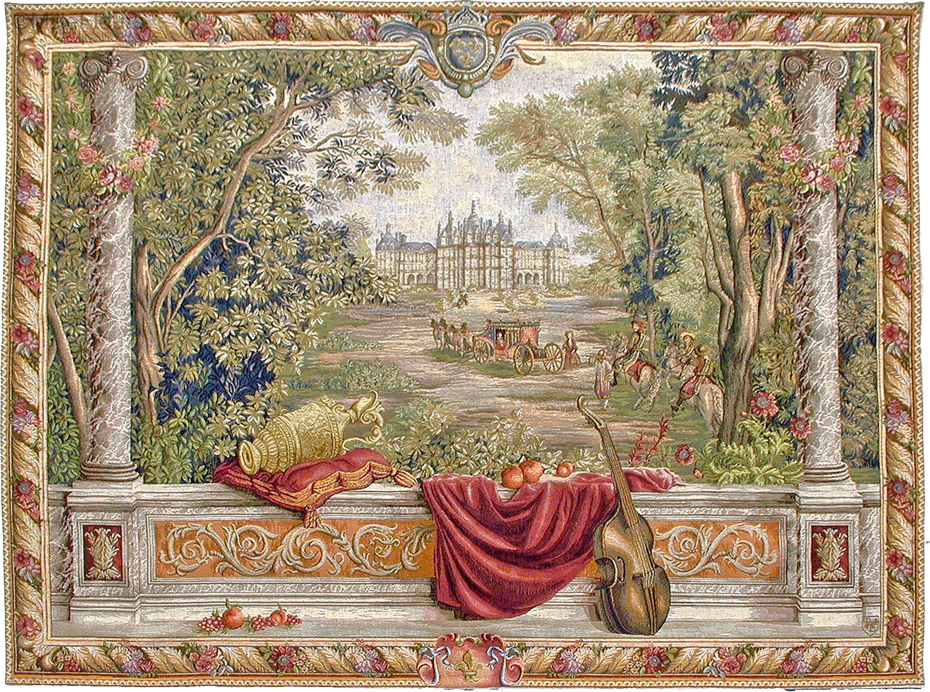 Verdure au Château - Tapisserie décoration château